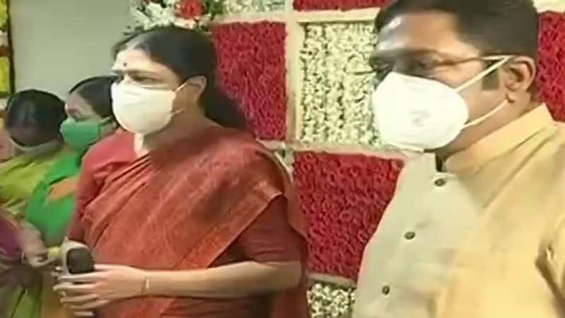 Sasikala permission devar pooja