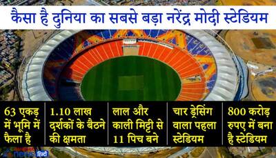 बारिश के बाद 30 मिनट में सूख जाएगा मैदान, 11 पिच वाला दुनिया का पहला स्टेडियम है मोटेरा, जानिए खासियतें