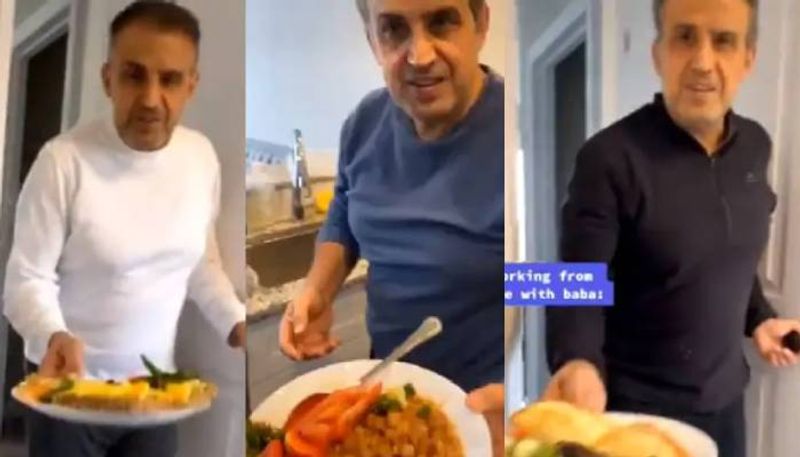 Video Of Dad Bringing Food For Daughter Working From Home is viral