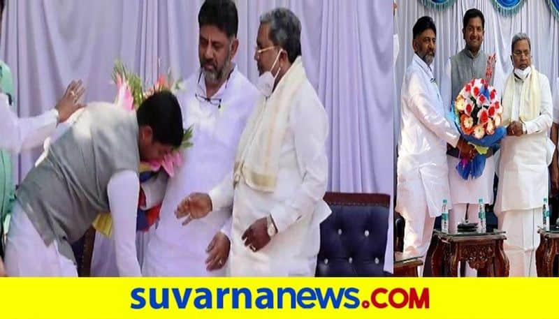 Hoskote MLA sharath-bachegowda  hand Joins with Congress rbj