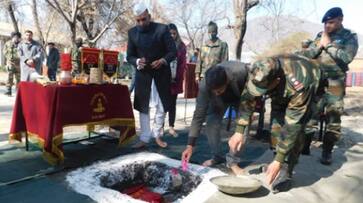 Foundation Laying Ceremony for the New Parivar School, Baramulla