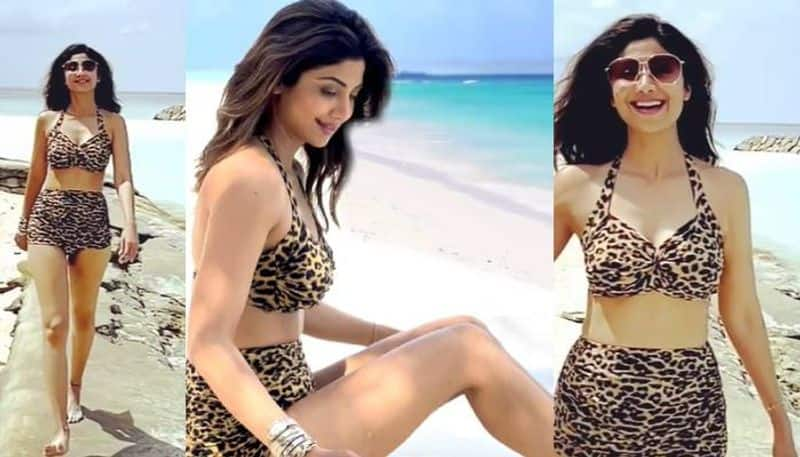 Shilpa Shetty enjoying her Maldives Vacation