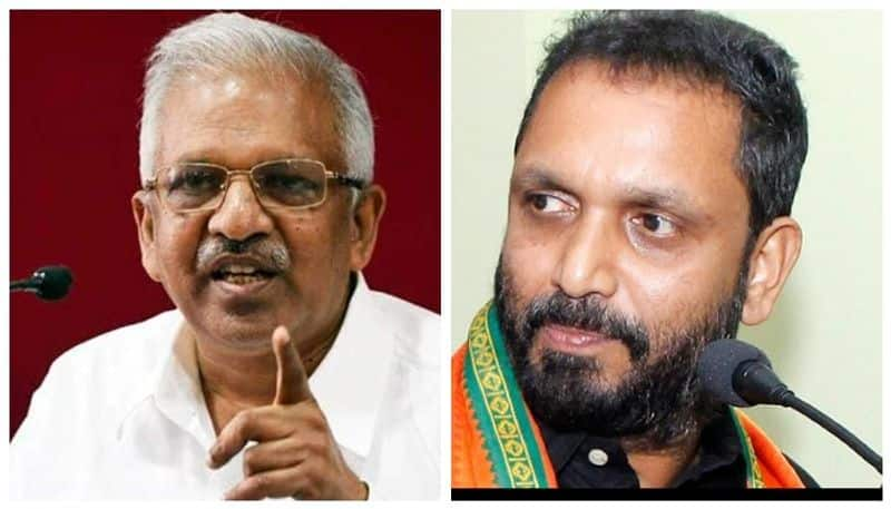 p jayarajan response on k surendran 40 seats kerala election controversy