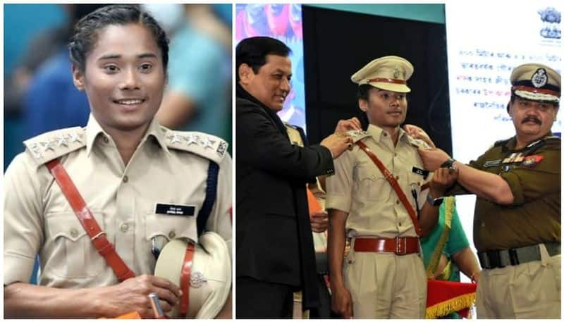 Indian sprinter Hima Das  appointed as DSP in Assam Police