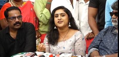 వివాదాస్పద నటి వనిత హీరోయిన్ గా రీఎంట్రీ... హీరో ఎవరో తెలిస్తే మైండ్ బ్లాకే!