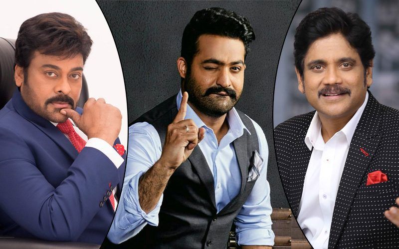 మిత్రులు చిరు-నాగ్ లకు చెక్ పెట్టడమే ఎన్టీఆర్ లక్ష్యమా... పరిస్థితి చూస్తే అలానే ఉంది! | ntr may dominate chiranjeevi and nagarjuna with his hosting skills ksr