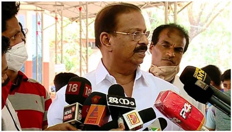 K Sudhakaran about MPs contesting in election