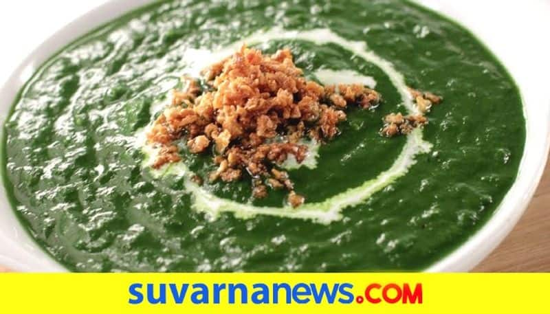 Recipe tasty garlick palak that will fail chicken curry in taste