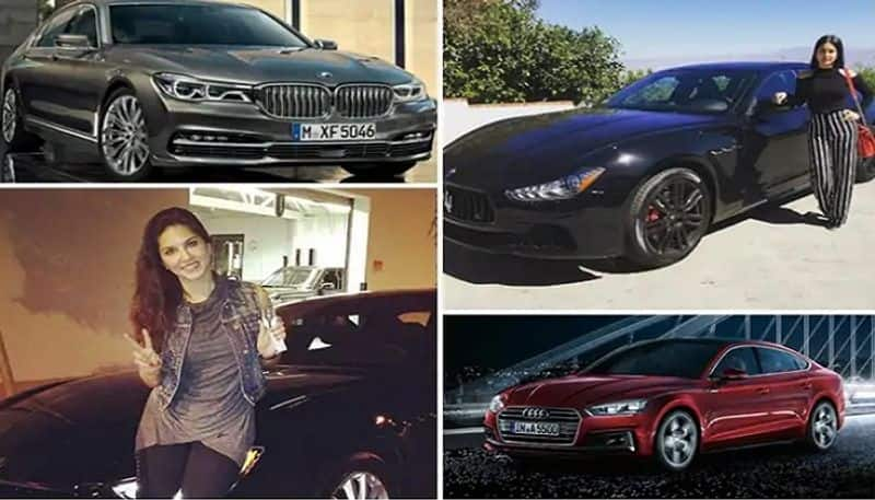 bollywood star actress sunny leone luxury cars, life style and rich bunglow see here