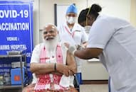 PM Modi gets vaccinated remarks Laga bhi diya aur pata bhi nahi chala