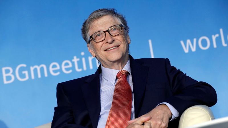 Bill Gates  gives away almost all his wealth to non profit organisation 