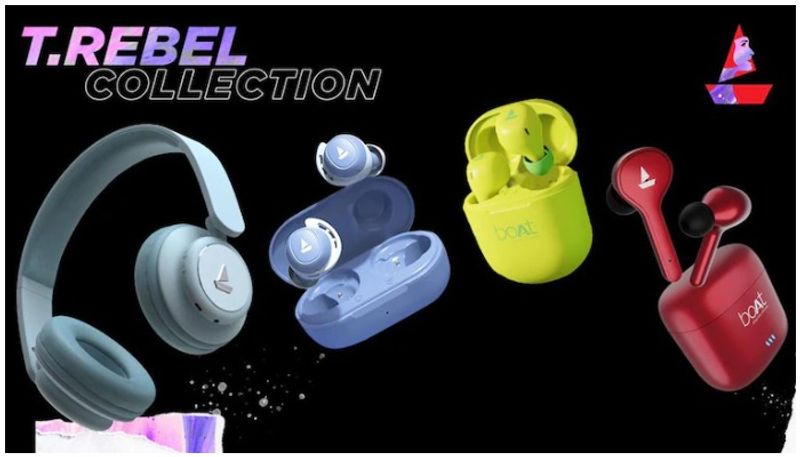 Boat launches TRebel headphones and earbuds for women price starts at Rs 399