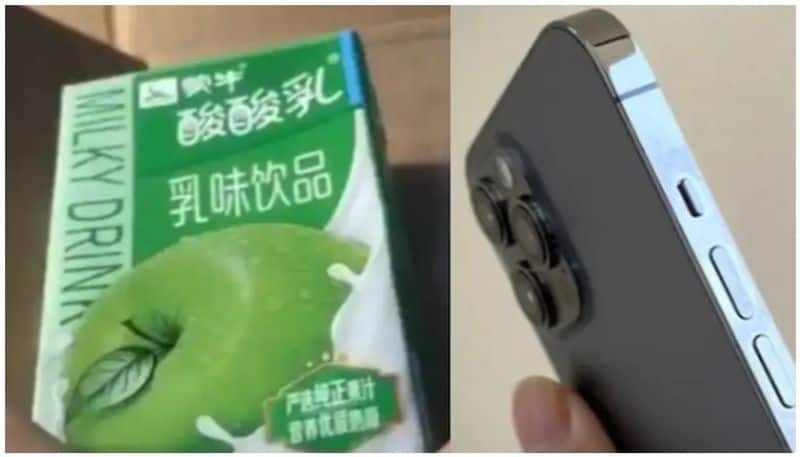 Woman orders iPhone 12 Pro Max but receives Apple-flavoured yoghurt drink, details