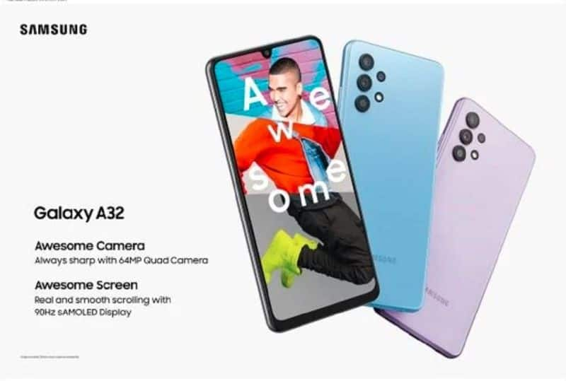 samsung galaxy a32 launched in india with quad rear cameras 90hz display check price and specifications here