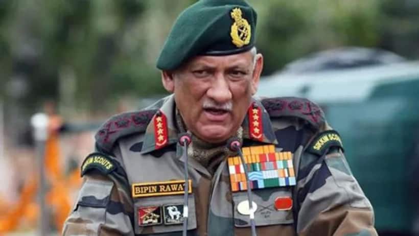 CDS Gen Bipin Rawat performs puja ahead of the inauguration of Defence Offices Complexes in Delhi