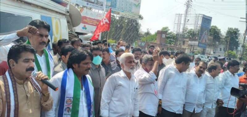 our government not allow to privatisation of visakha steel plant says ysrcp MP Vijayasai Reddy lns