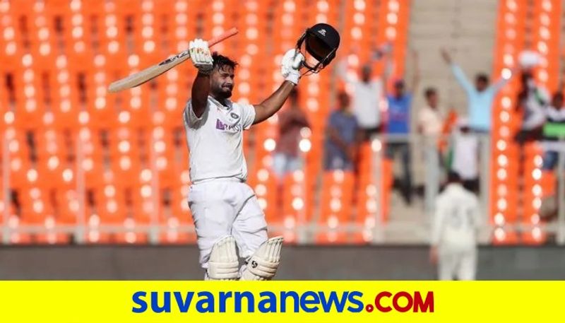 Ind vs Eng 4th Ahmedabad Test Rishabh Pant Century Helps 89 runs Lead for Team India on day 2 kvn