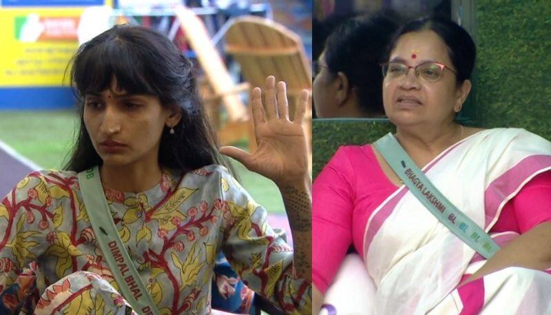 dimpal bhal disagrees with bhagyalakshmi in bigg boss 3