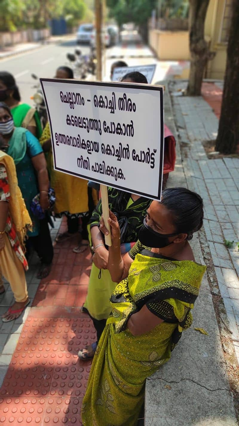 Chellanam a kerala village  besieged by the sea