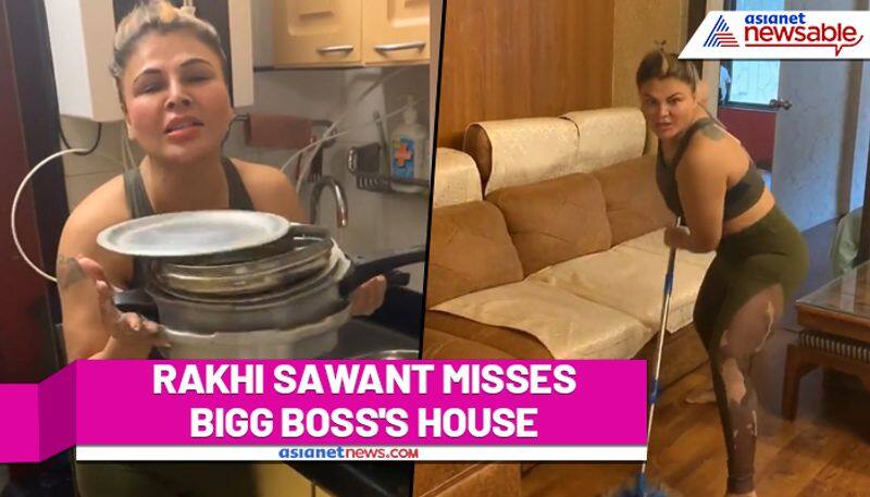 Rakhi Sawant is missing the 'Bigg Boss' house; Watch the hilarious video - gps