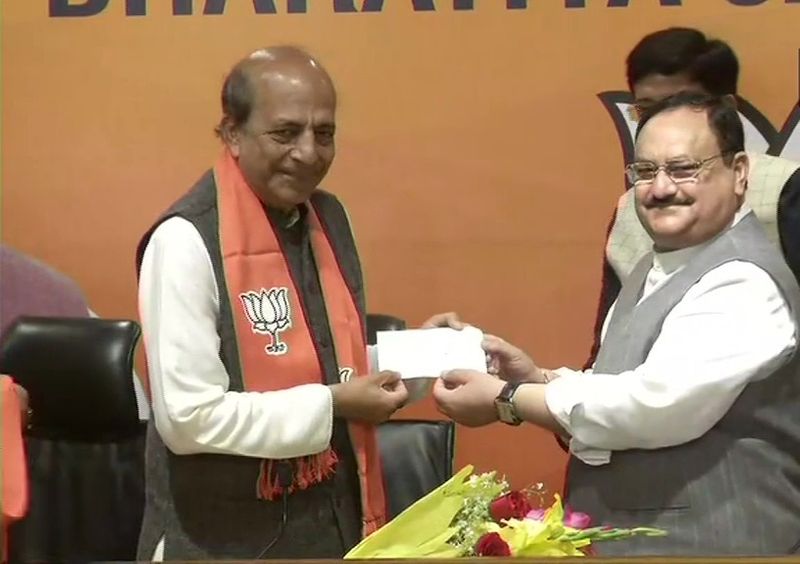 Dinesh Trivedi former Trinamool MP and ex union minister joins BJP ahead of bengal polls