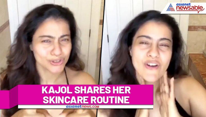 Kajols skincare routine video will make you groove (Watch it) - ank