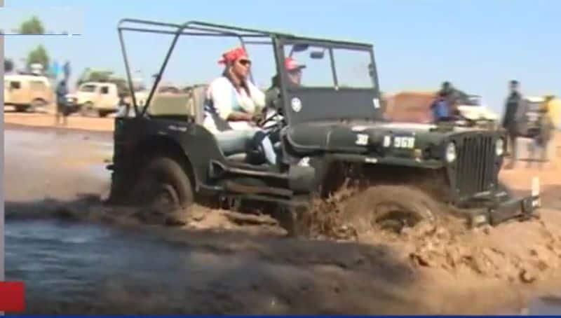 Womens Day Special Car mud Race For Women drivers in Devanhalli Bengaluru ckm