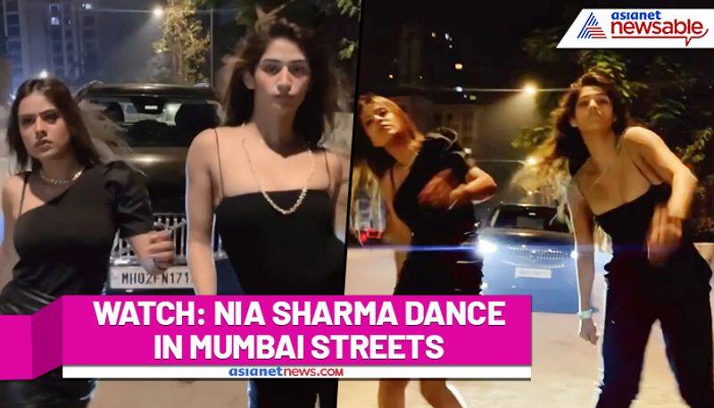 Nia Sharma dances with her friend on The Street of Mumbai; Watch her groove - gps