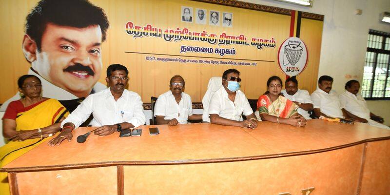 captain vijayakanth son vijaya prabhakaran said DMK Is won the election open answer