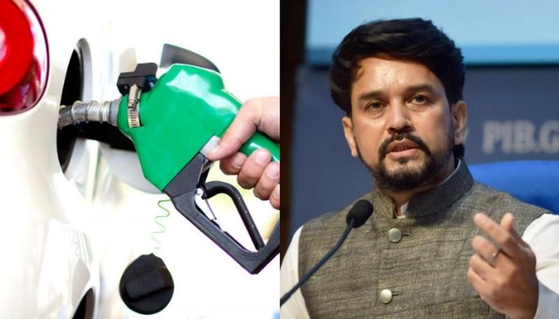 petroleum gst minister of state for finance Anurag Thakur in Rajya Sabha response