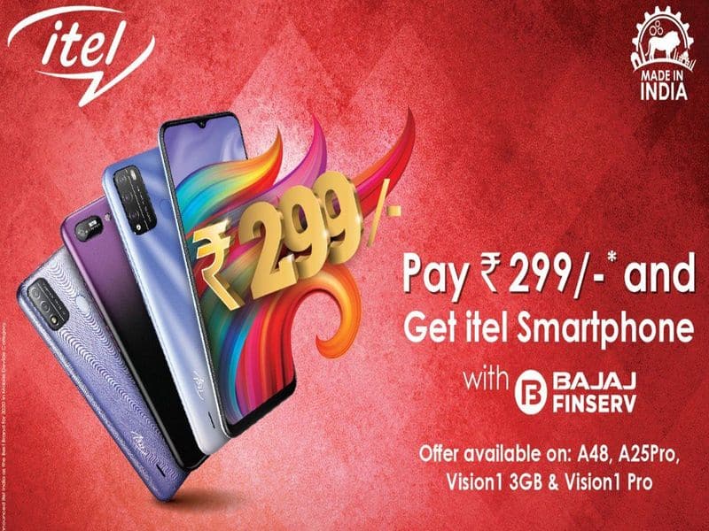 now get an itel smartphone only at rs 299 with bajaj finserv know more here