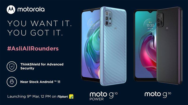 moto g30 and moto g10 power launched in india with quad rear cameras check price and specifications