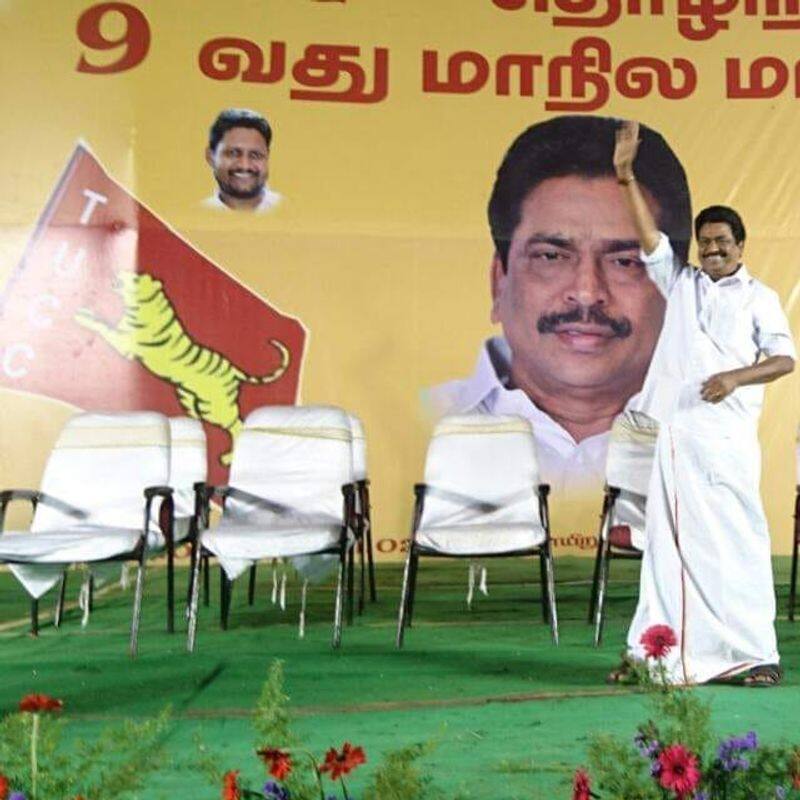 The Forward Block party left the DMK alliance and joined the AIADMK alliance KAK