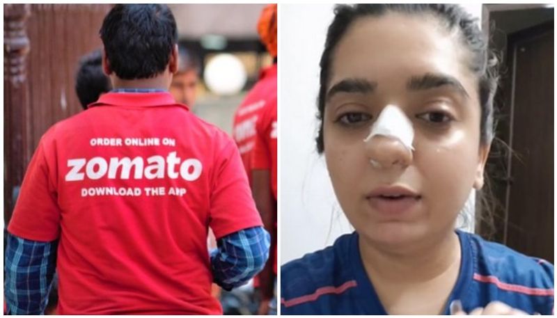 Woman Assault on Me Says Zomato Boy grg