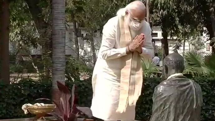 साबरमती से PM ने अमृत महोत्सव की शुरुआत की, बोले- हम इतिहास बनते देख रहे, और इसका हिस्सा भी बन रहे