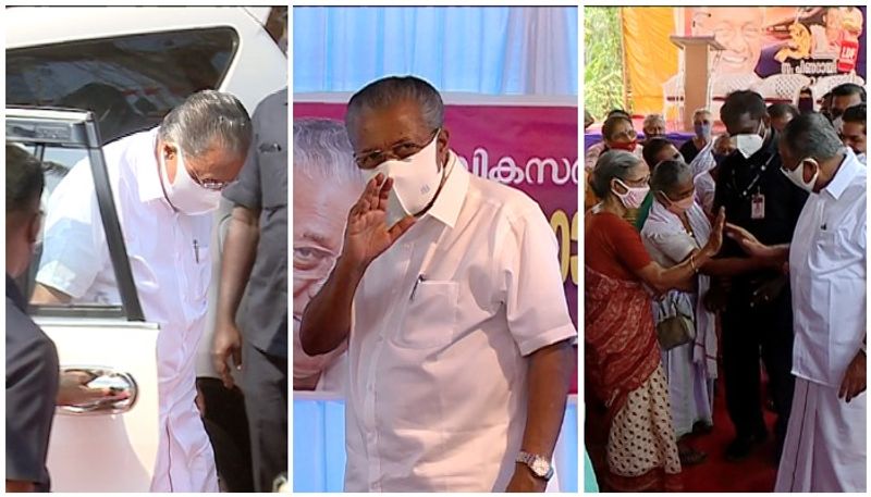 kerala assembly elections 2021 pinarayi vijayan campaign at dharmadam