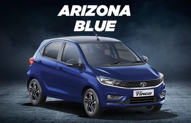 Tata Tiago will now available in Arizona blue color