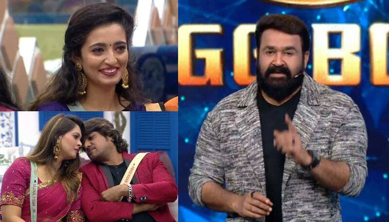 mohanlal give weekend task in bigg boss