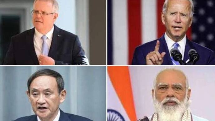 Quad कसेगा चीन पर नकेल: स्‍वतंत्र रहेगा हिंद-प्रशांत क्षेत्र.... बाइडेन, मोदी, सुगा-मॉरिशन का संदेश