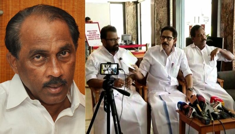 Kerala Election Congress I group leaders accusation against K Babu