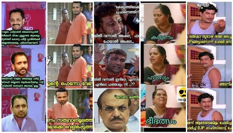 kerala state election 2021 candidates and trolls