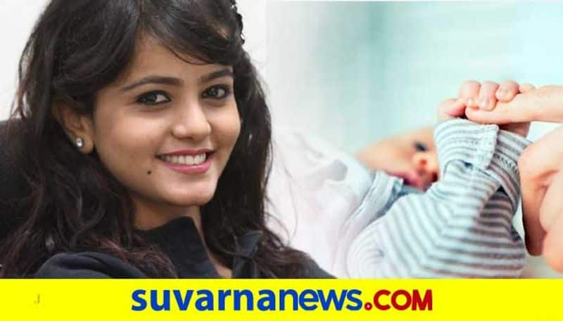 Sandalwood actress Mayuri Kyatari celebrates Yugadi with her new born baby