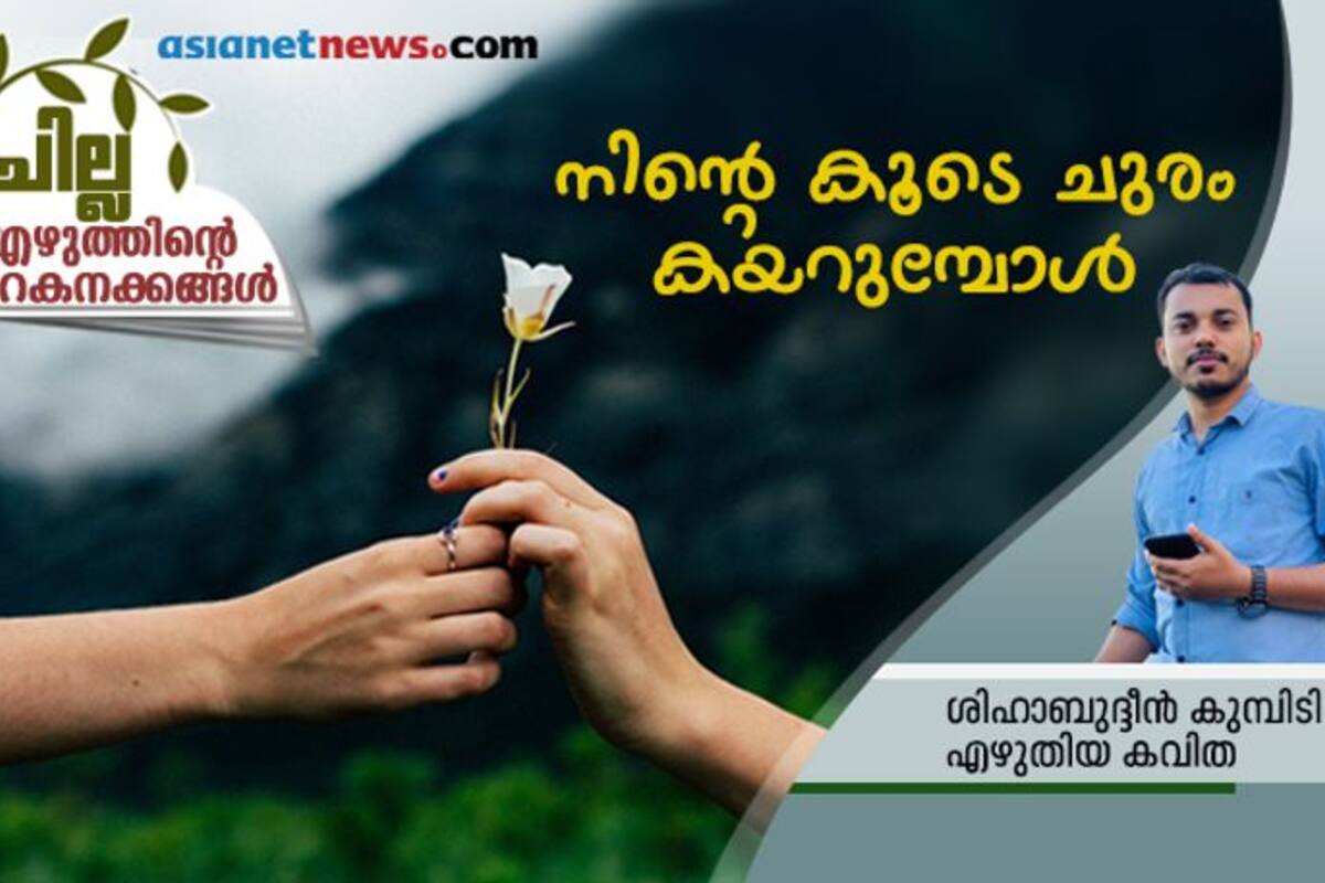 നിന്റെ കൂടെ ചുരം കയറുമ്പോള്‍,  ശിഹാബുദ്ദീന്‍ കുമ്പിടി എഴുതിയ കവിത