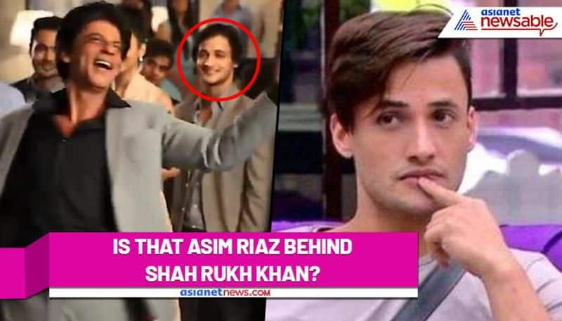 Is this Bigg Boss 13 star Asim Riaz, behind Shah Rukh Khan? Here's what he said - ank