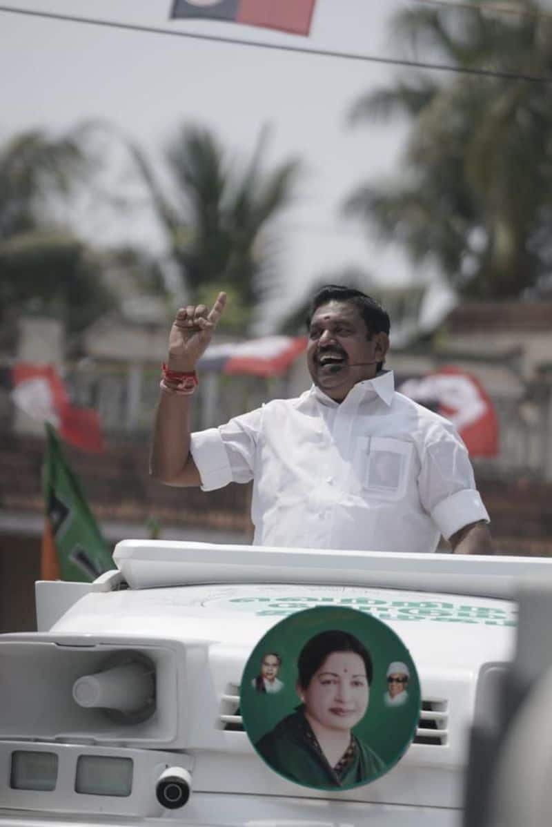 Aiadmk chief co ordinator edappadi palanisamy speech about dmk govt at salem