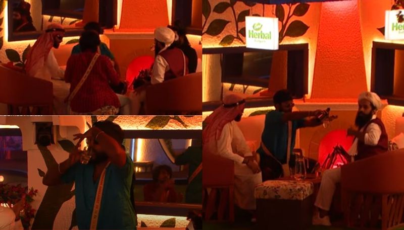 Bigg Boss house liquor party Vikram Master loses his temper before drinking