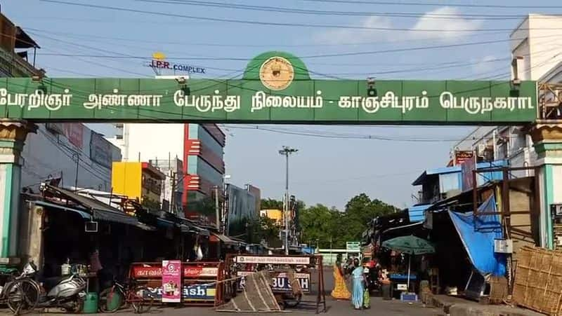 bomb was found in kanchipuram bus stand