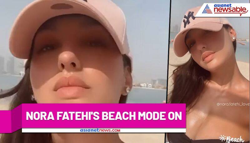 Nora Fatehi's sultry beach mode is too hot to handle; Watch the video - ank