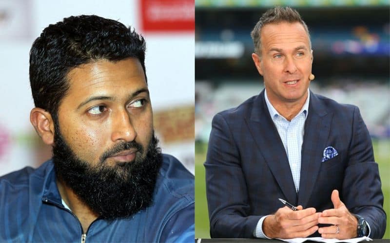 Wasim Jaffer Pokes Michael Vaughan Hilariously Mocks Defending Champions England kvn