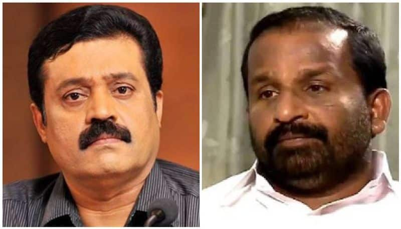 congress leader tn prathapan says suresh gopi cannot use bjp symbol